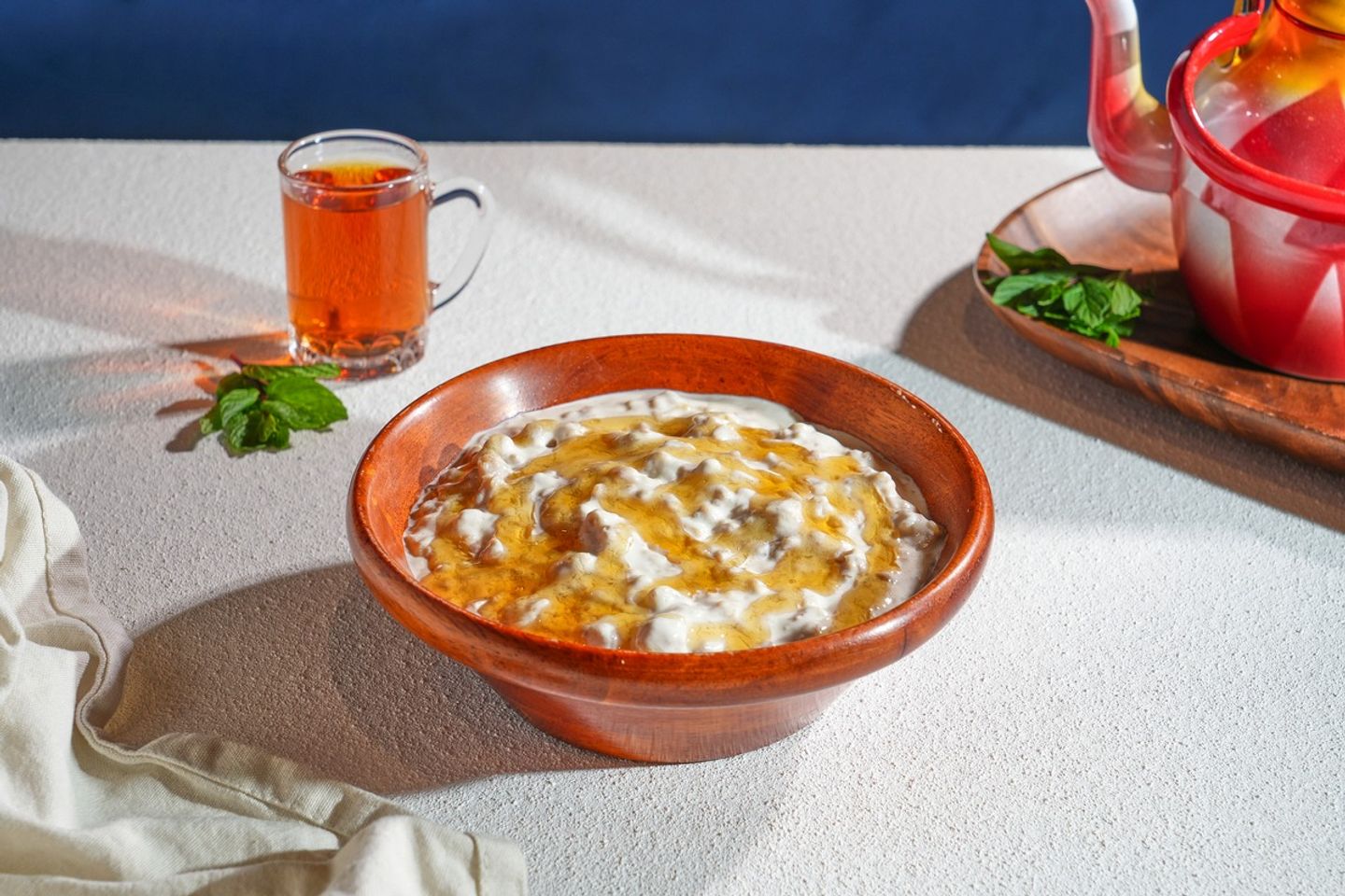 Areekah With Cream And Honey