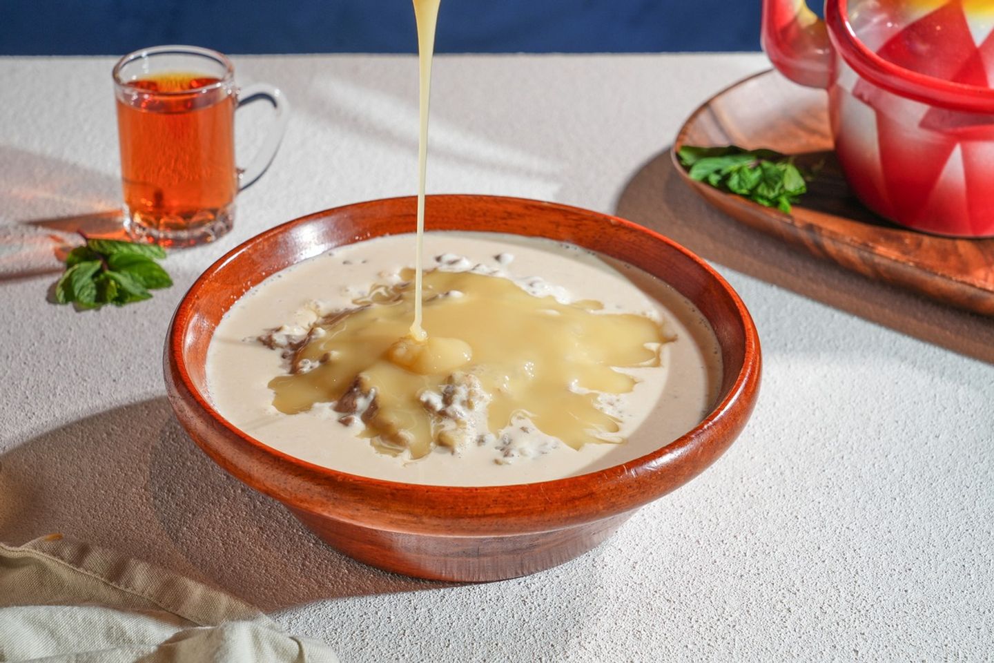 Areekah With Cream And Toffee