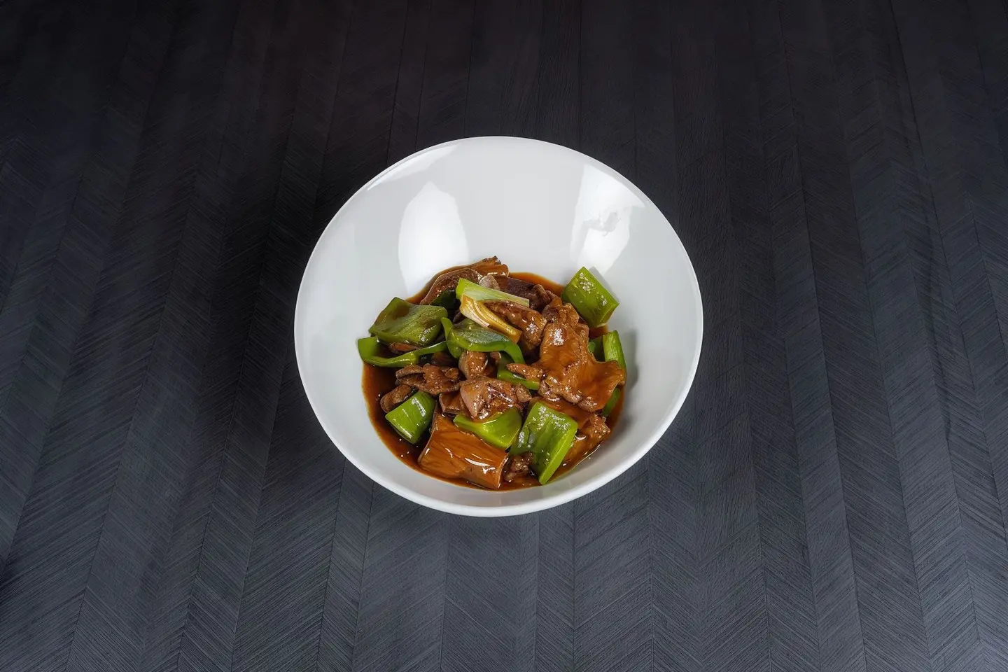 Beef With Green Pepper