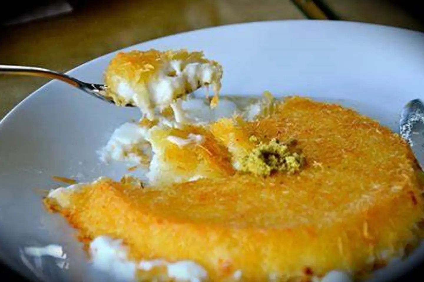 Kunafah With Cream