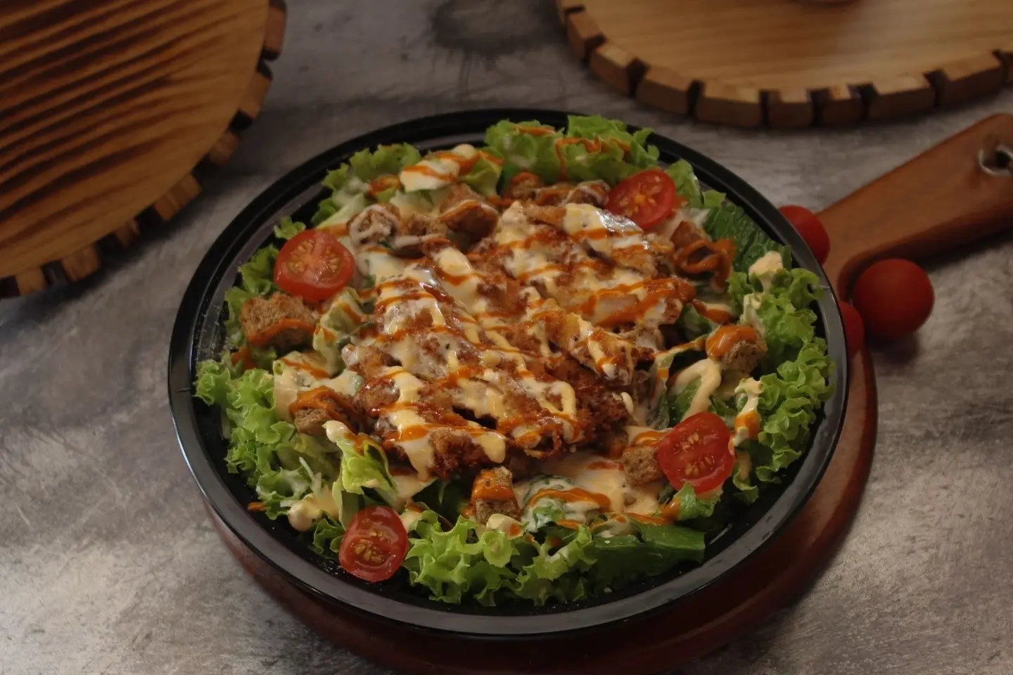 Crispy Caesar Salad