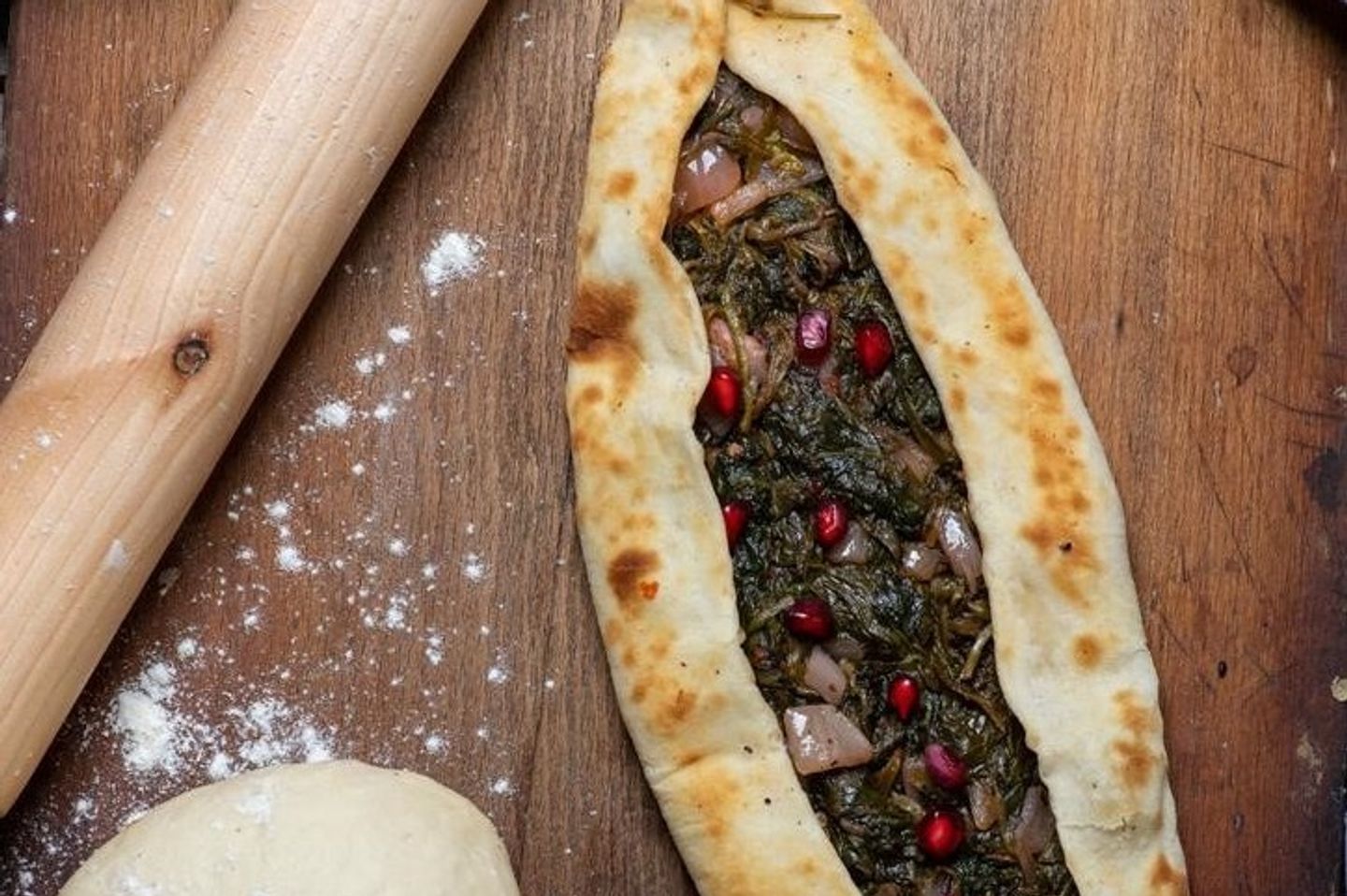 فطيرة السبانخ