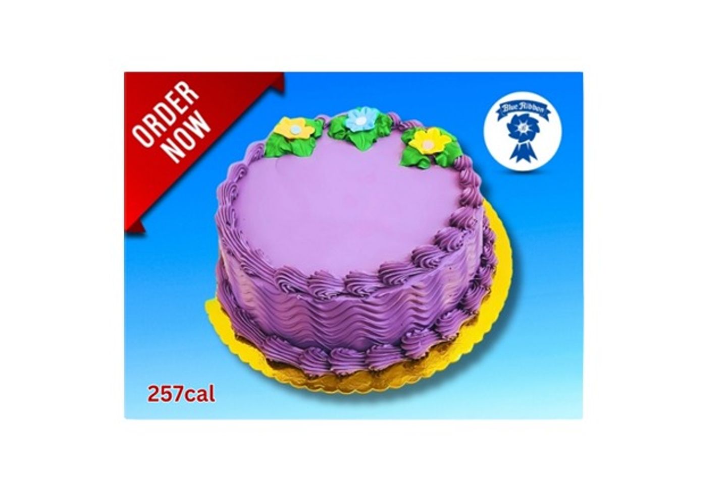 Ube Round Cake