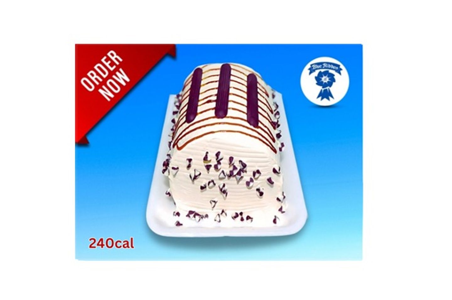 Mocca Icing Roll Cake