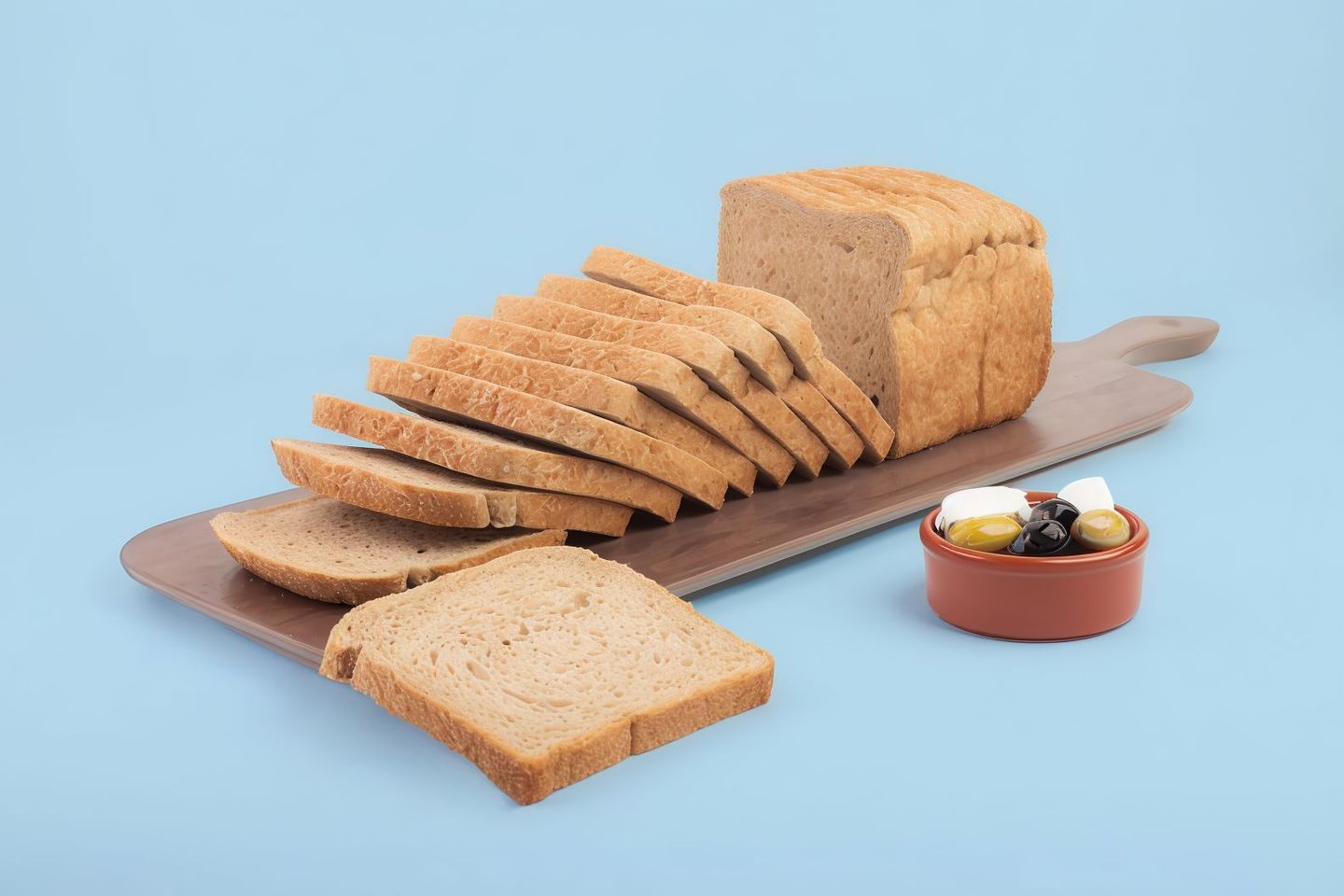 Bread Bran Sliced Toast