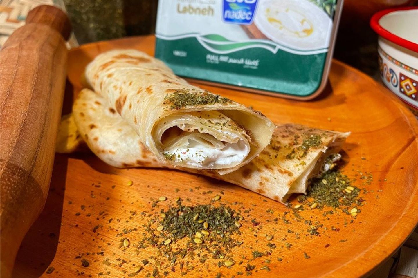 لبنة وزعتر