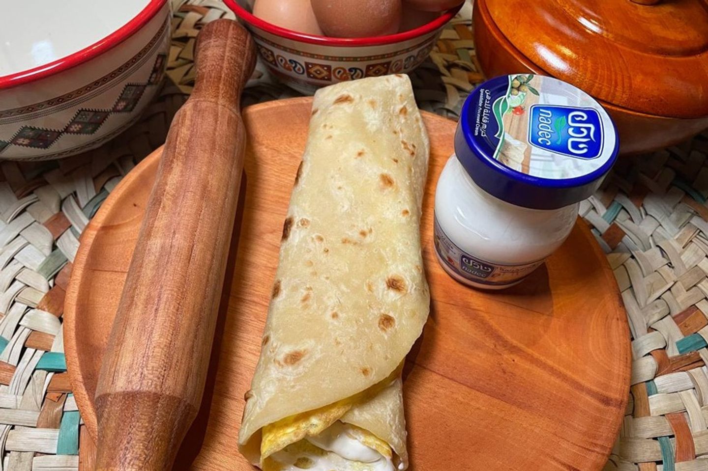 بيض بالجبن