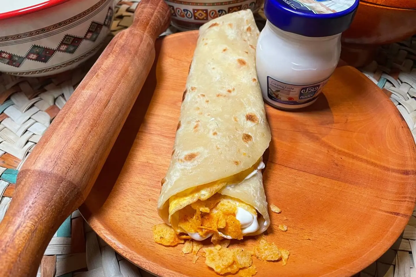 Eggs And Cheese And Oman Fries