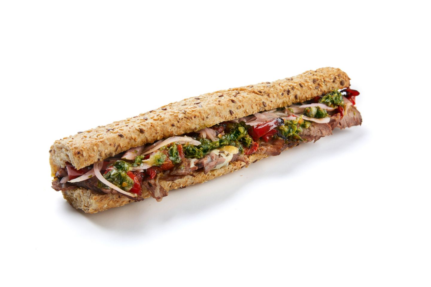 Roast Beef Chimichurri Sandwich