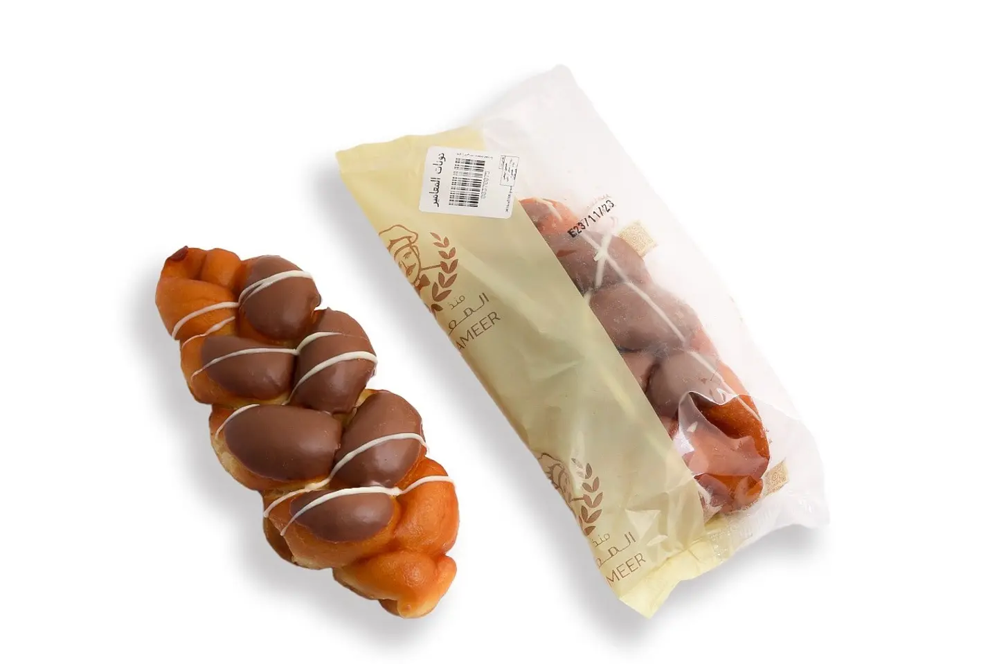 Long Chocolate Donut