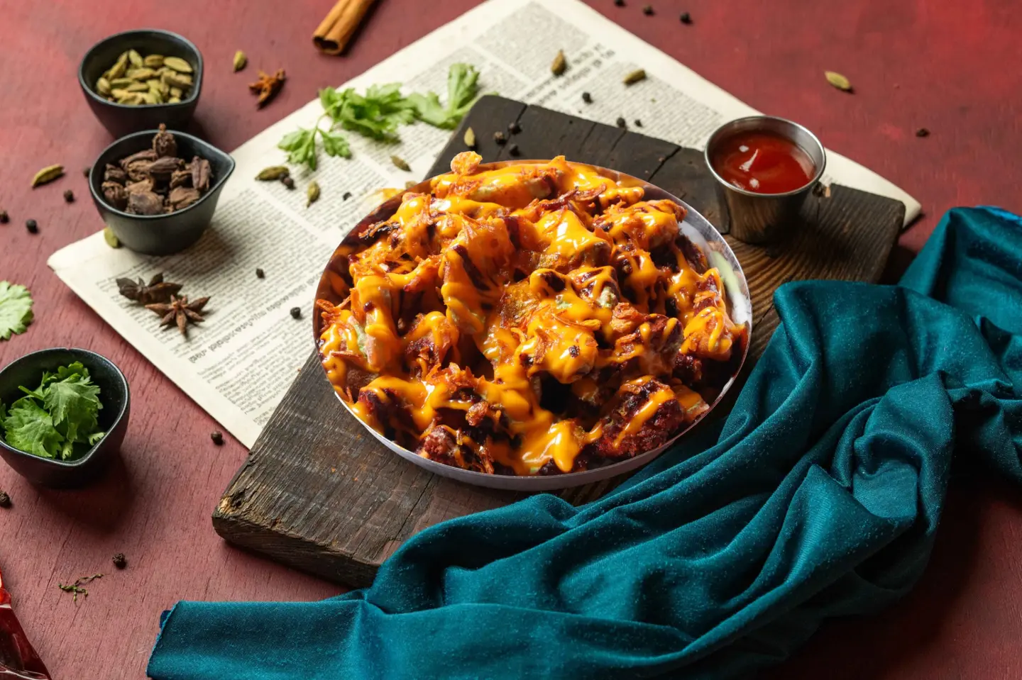 Chicken Tandoori Fries