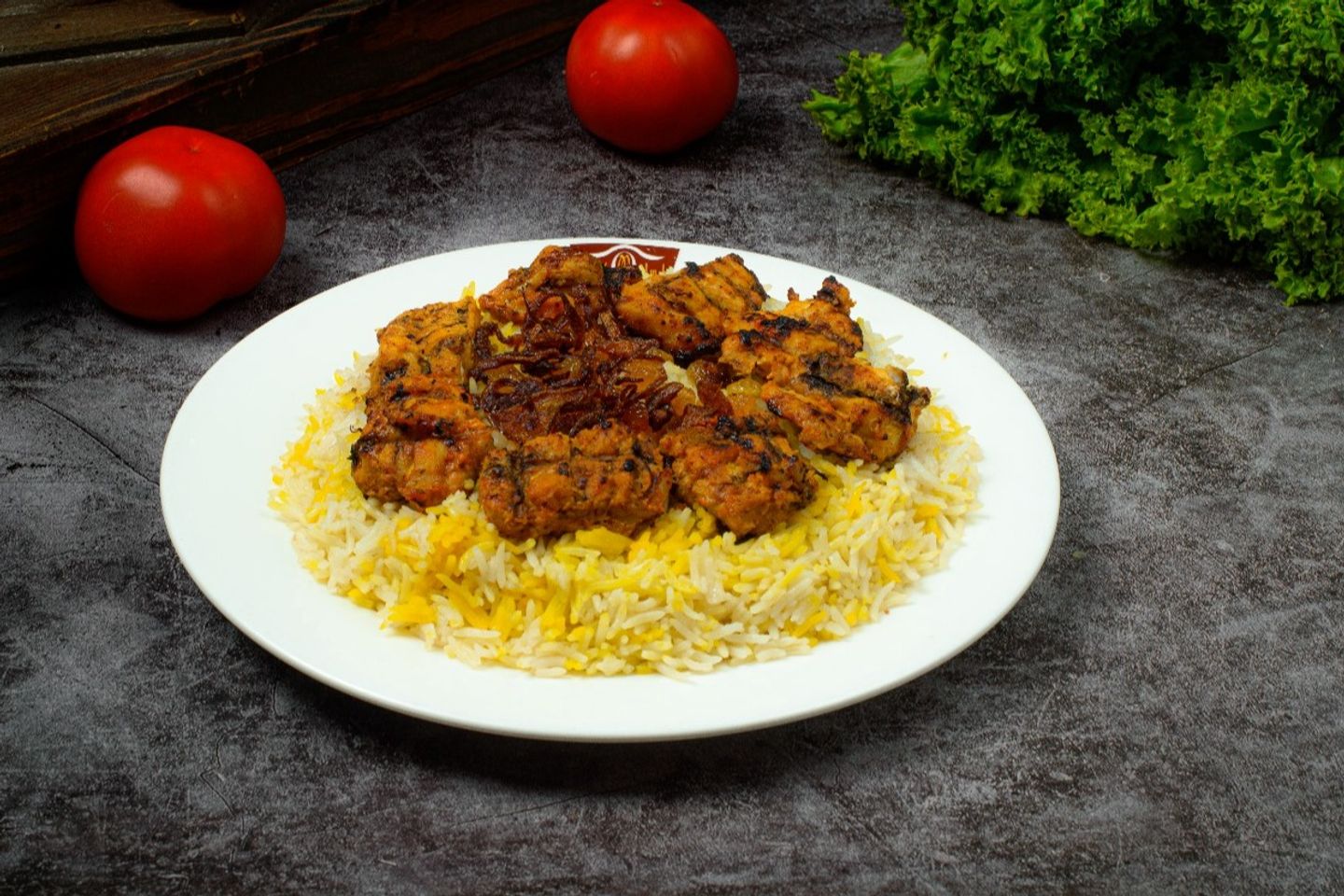 فيليه مشوي مع الأرز