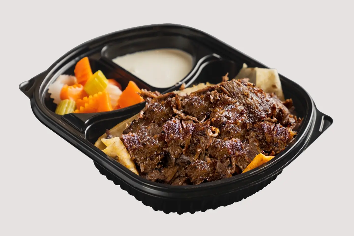 صحن شاورما لحم