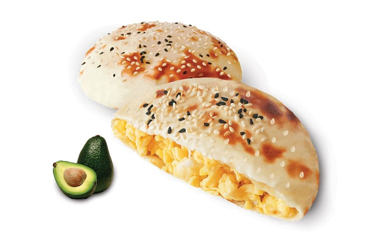 Scrambled Egg Sandwich With Avocado