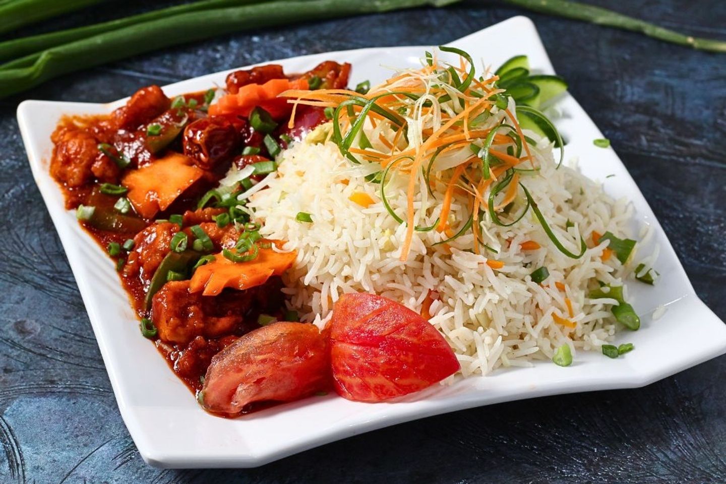 Chicken Schezwan Rice