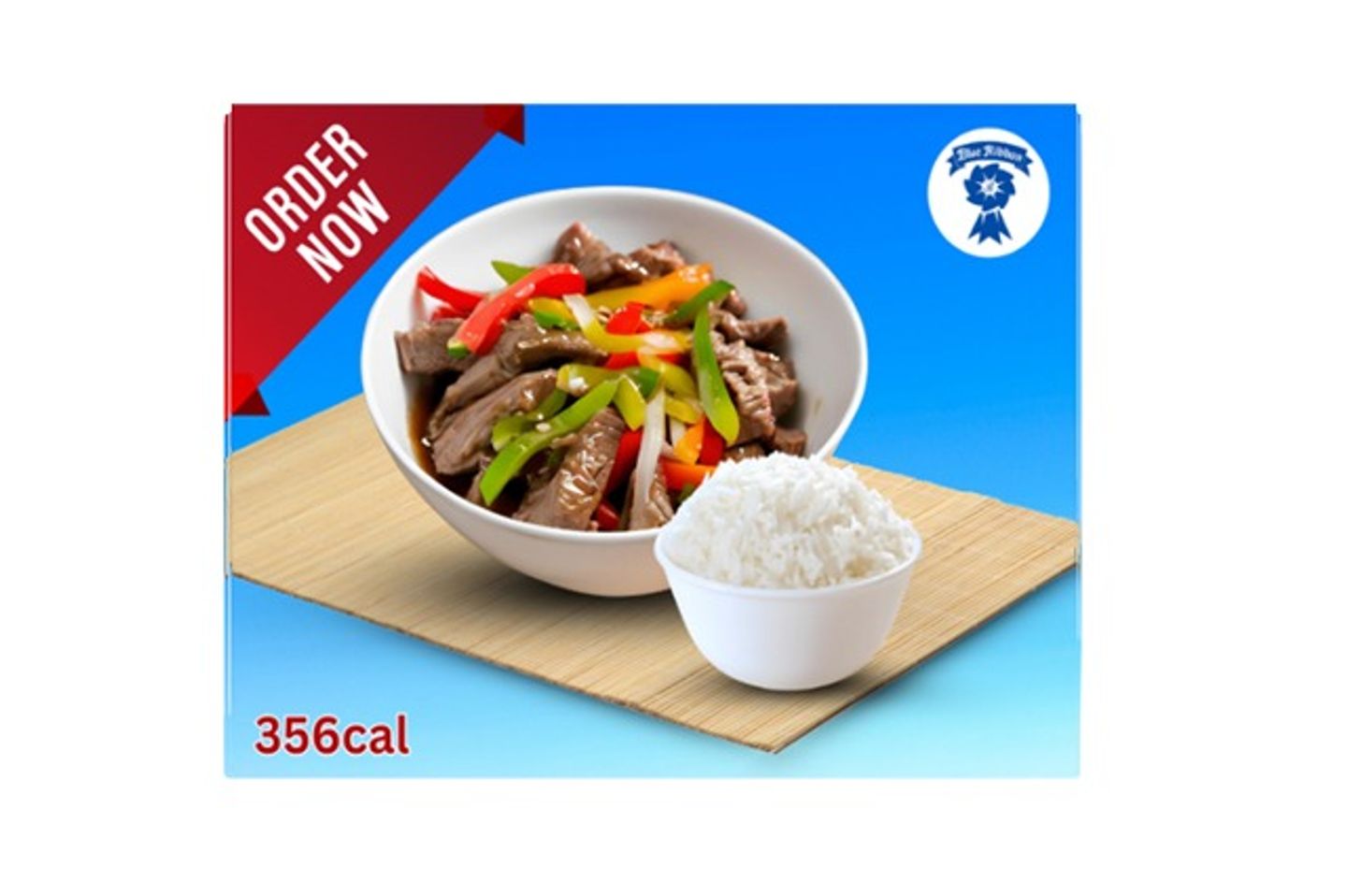 Beef W/Oyster Sauce + Rice
