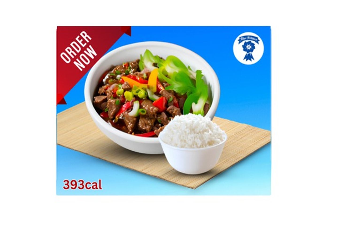 Beef W/Chilli Sauce + Rice