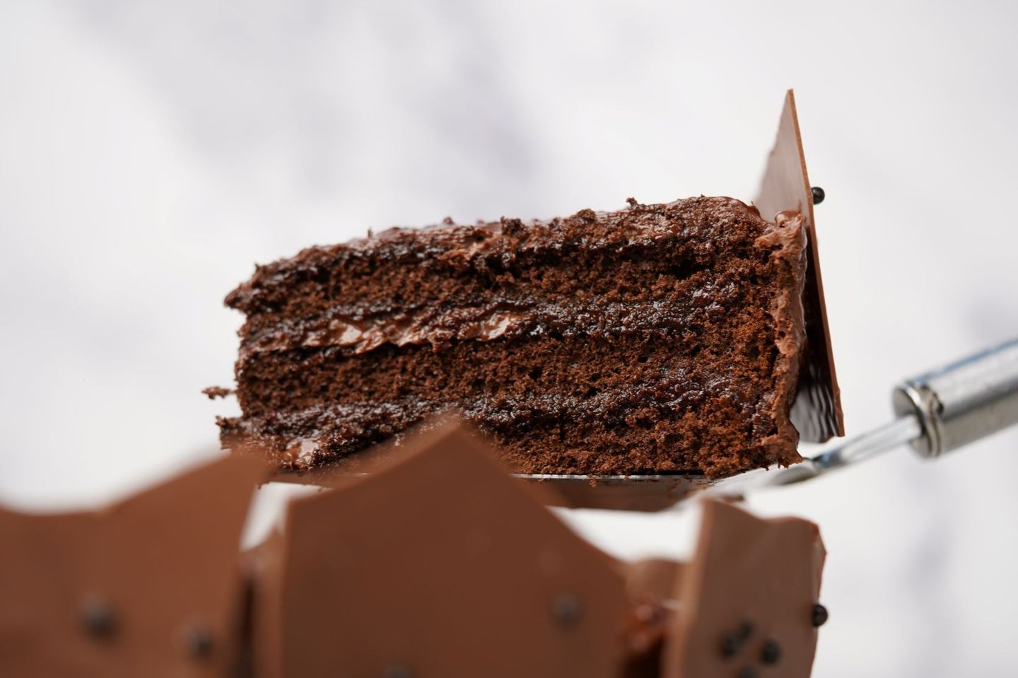 Crunchy Chocolate Cake