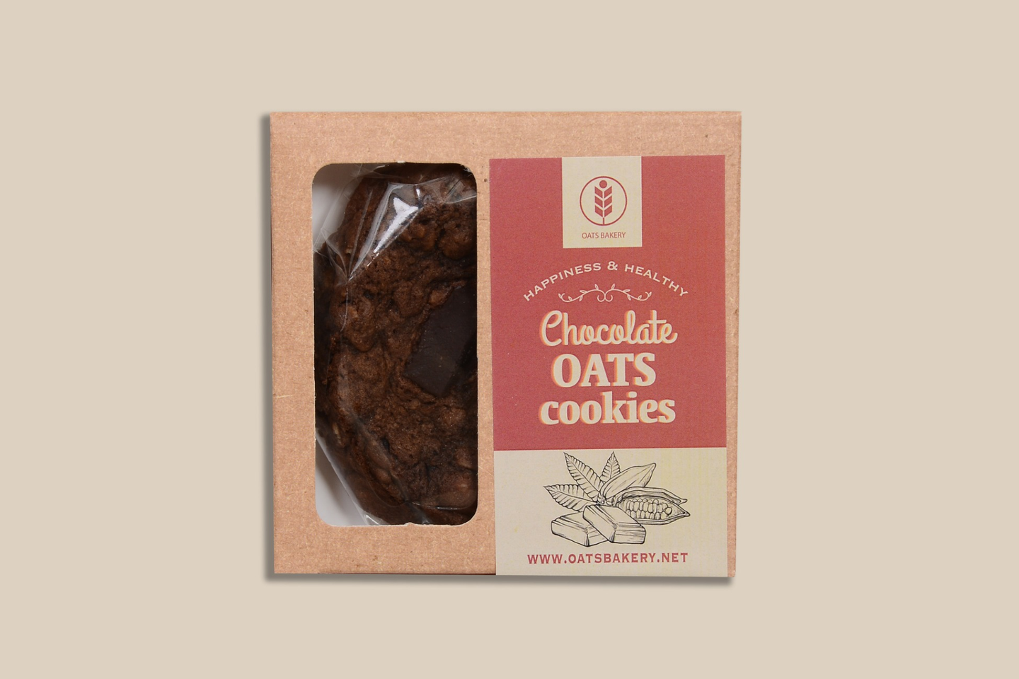 كوكيز الشوفان بالشوكولاتة