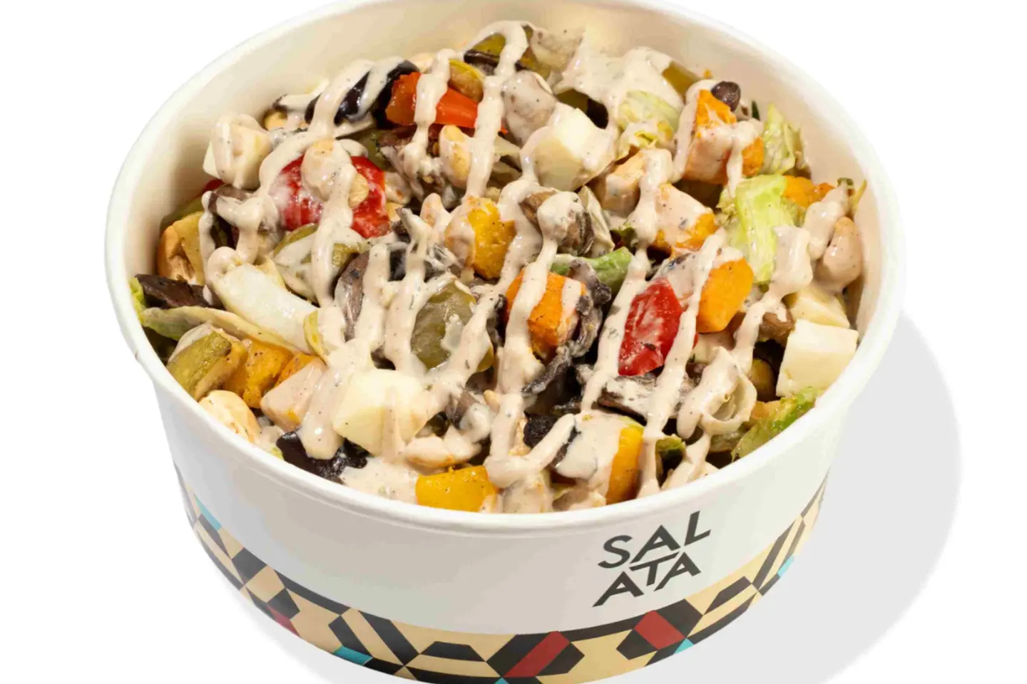 سلطة الخضار المشوية