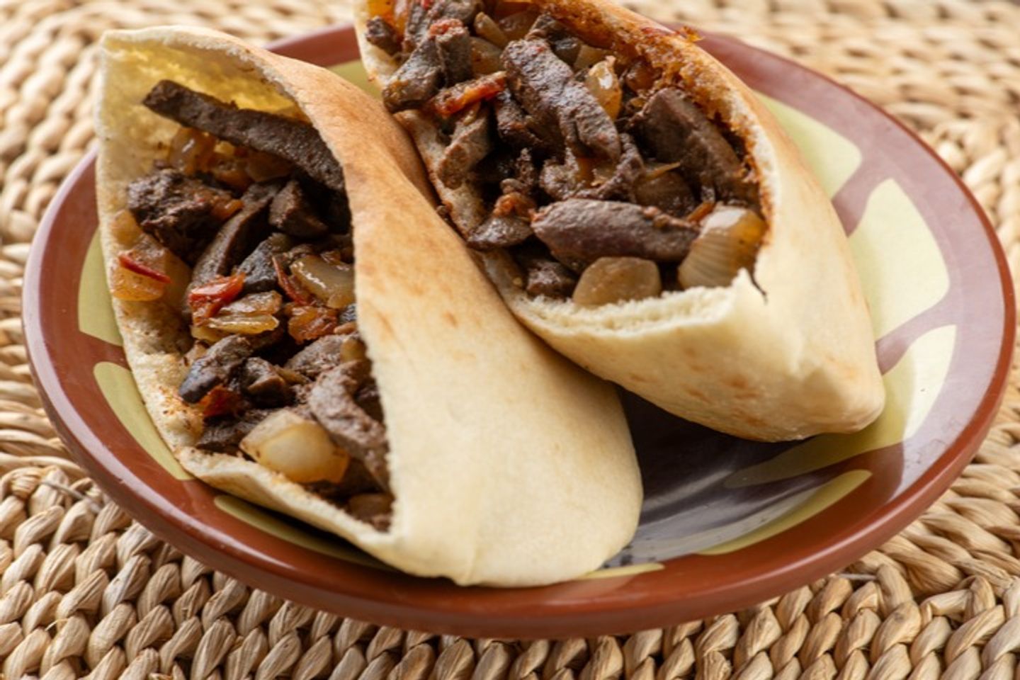 ساندوتش كبدة غنم