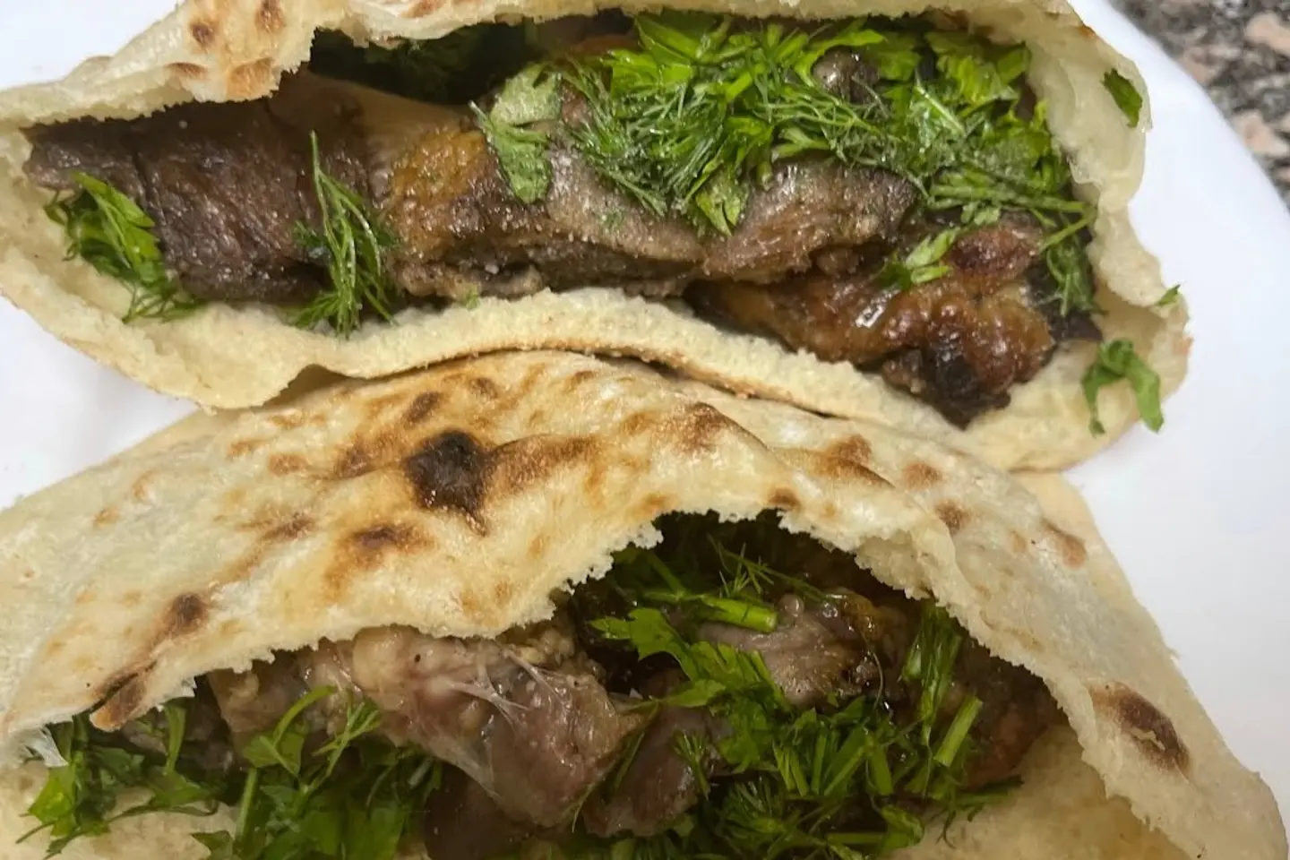 ساندويتش لحم راس