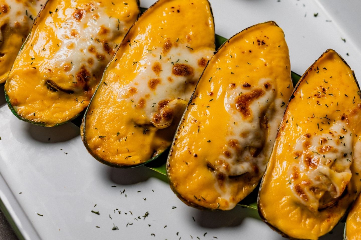 Cheesy Mussels