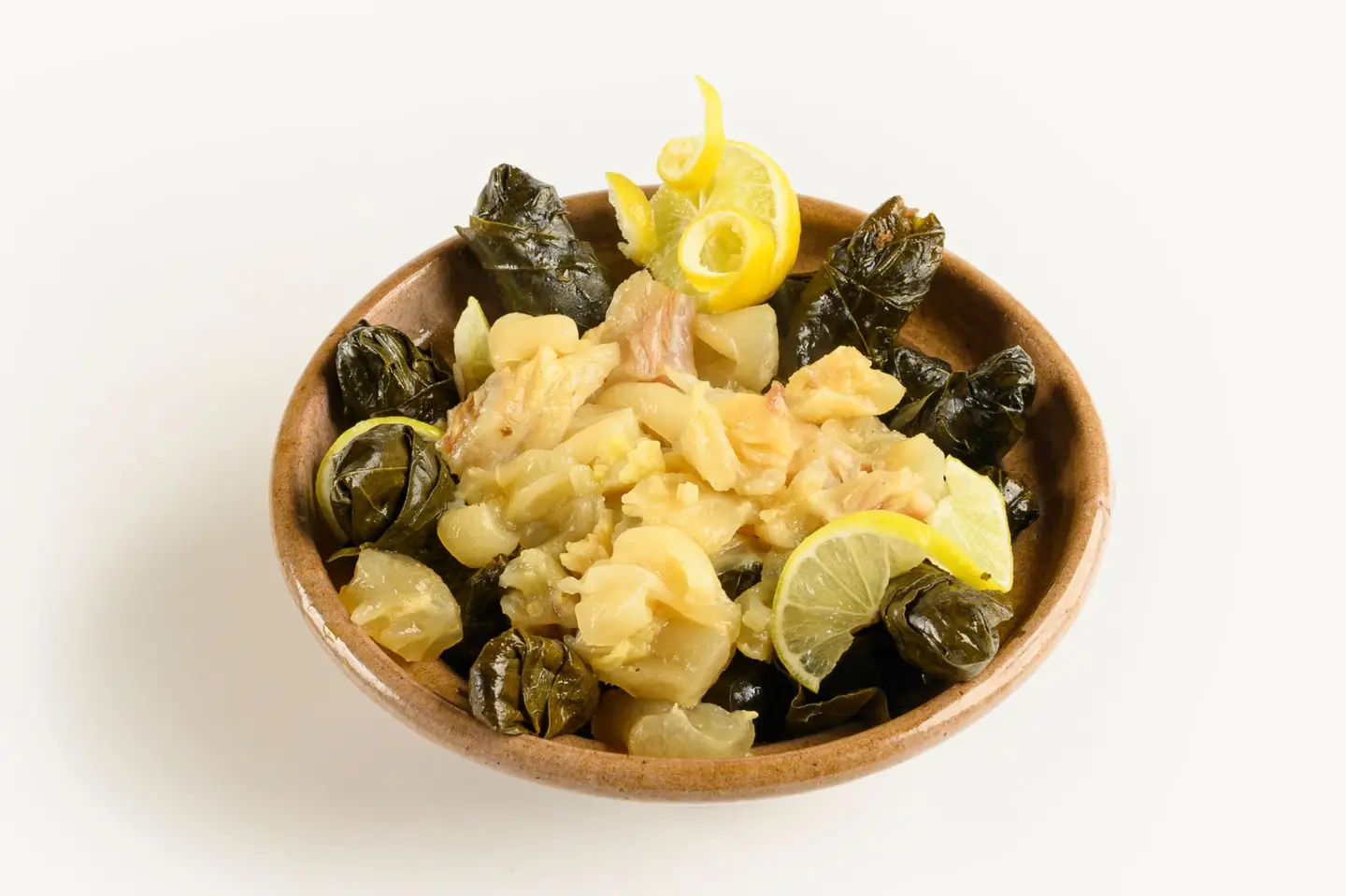 Grape Leaves Tajeen With Shin
