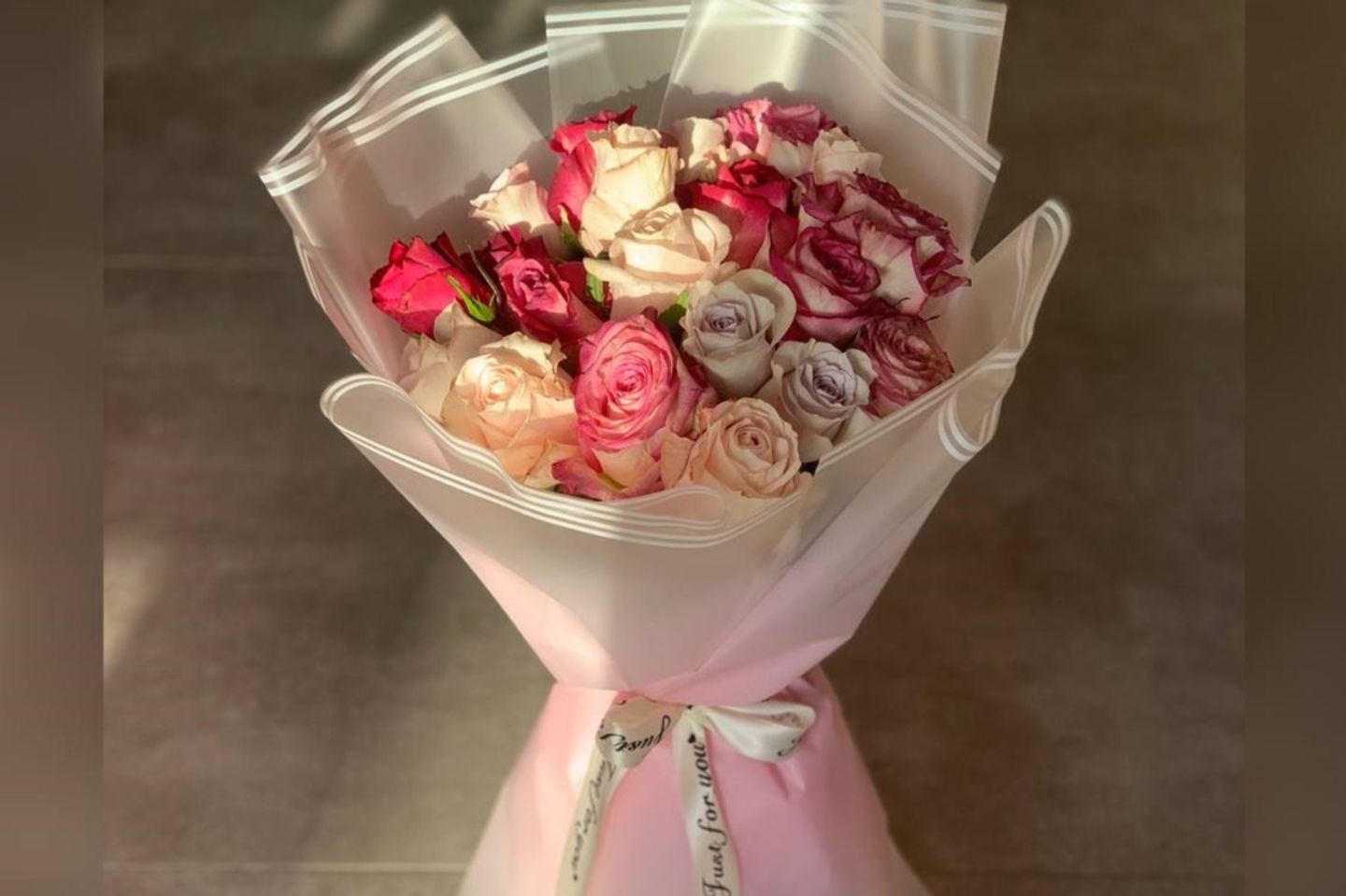 Bouquet Of Blooming Roses