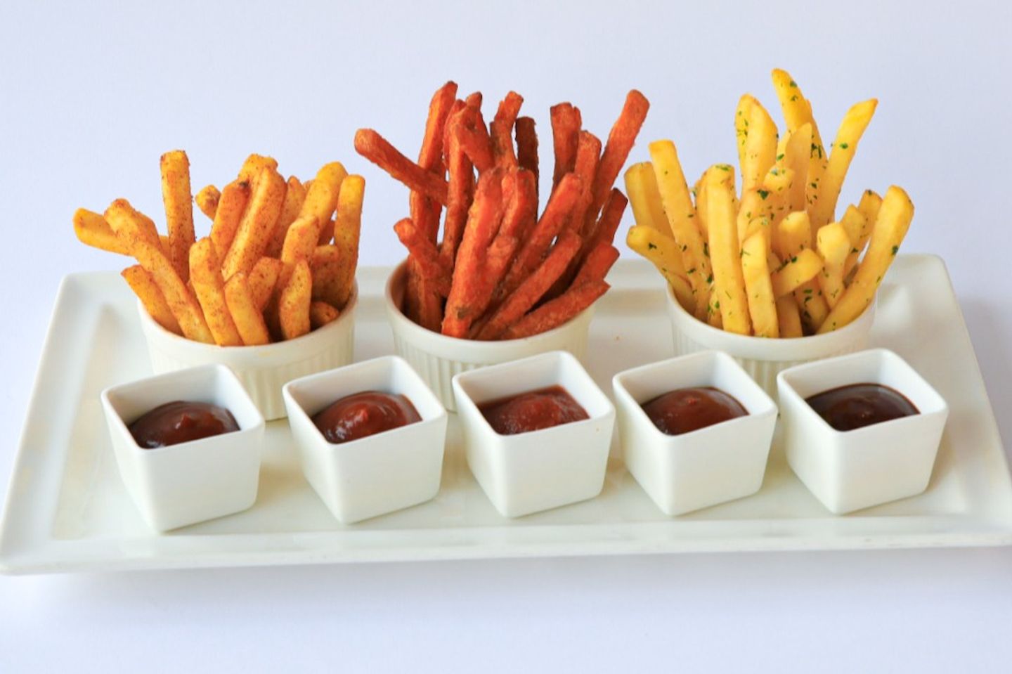 ثري كاتشب فرايز