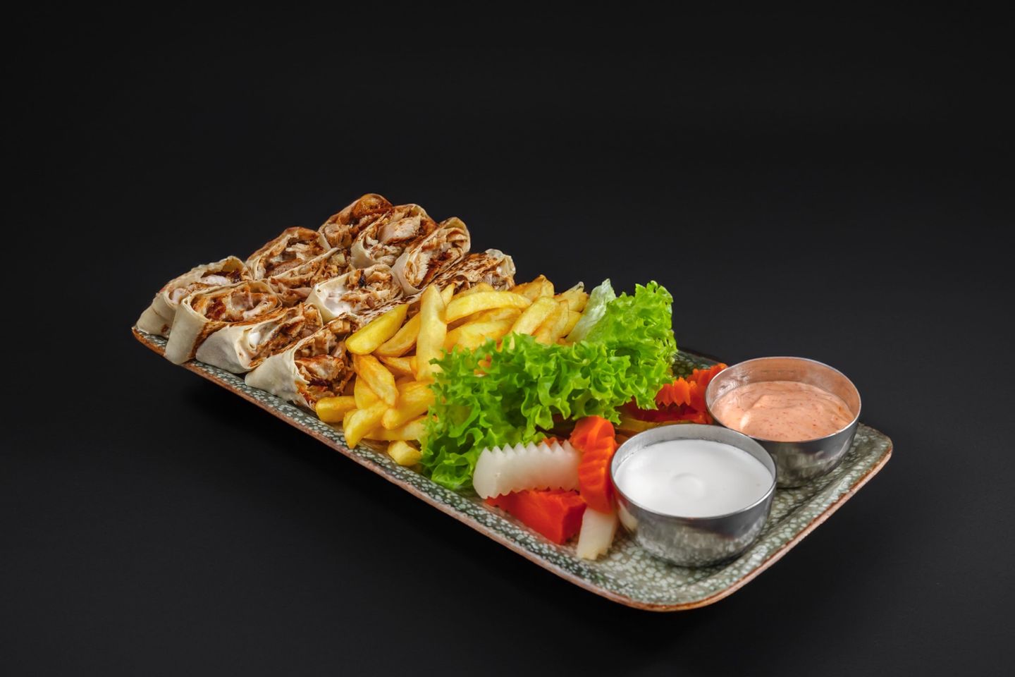 Arabic Shawerma Plate