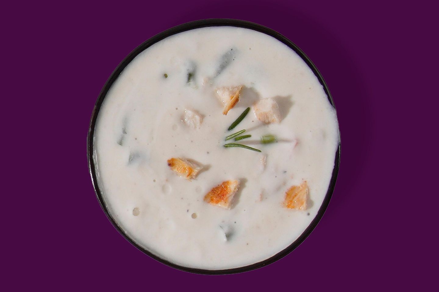 شوربة كريمة الدجاج