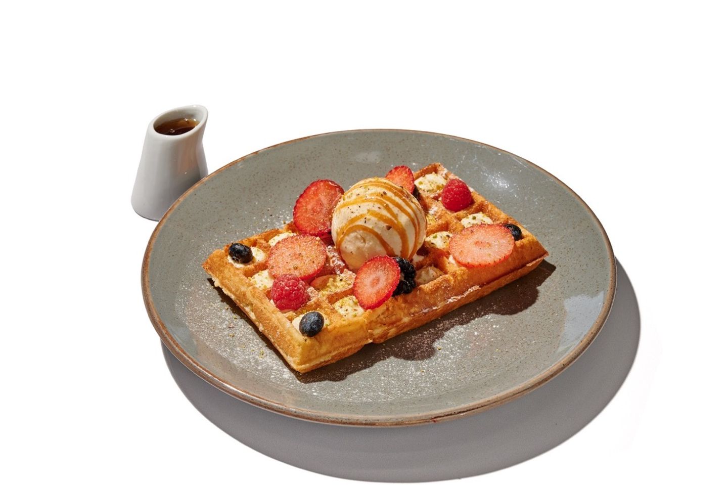 Mixed Berries Waffles