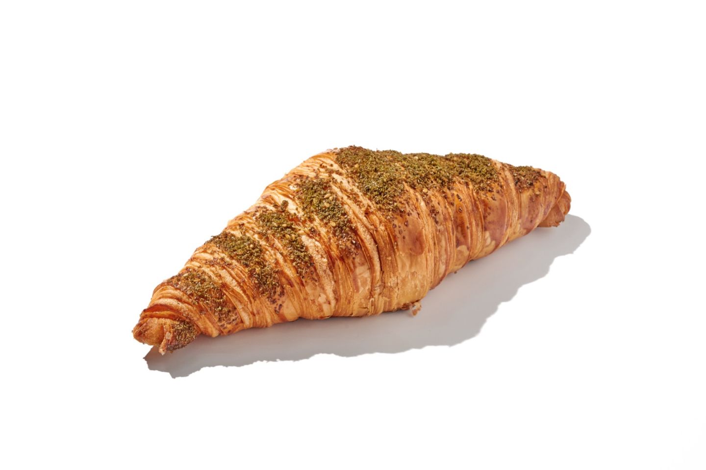 كرواسون باللبنة والزعتر