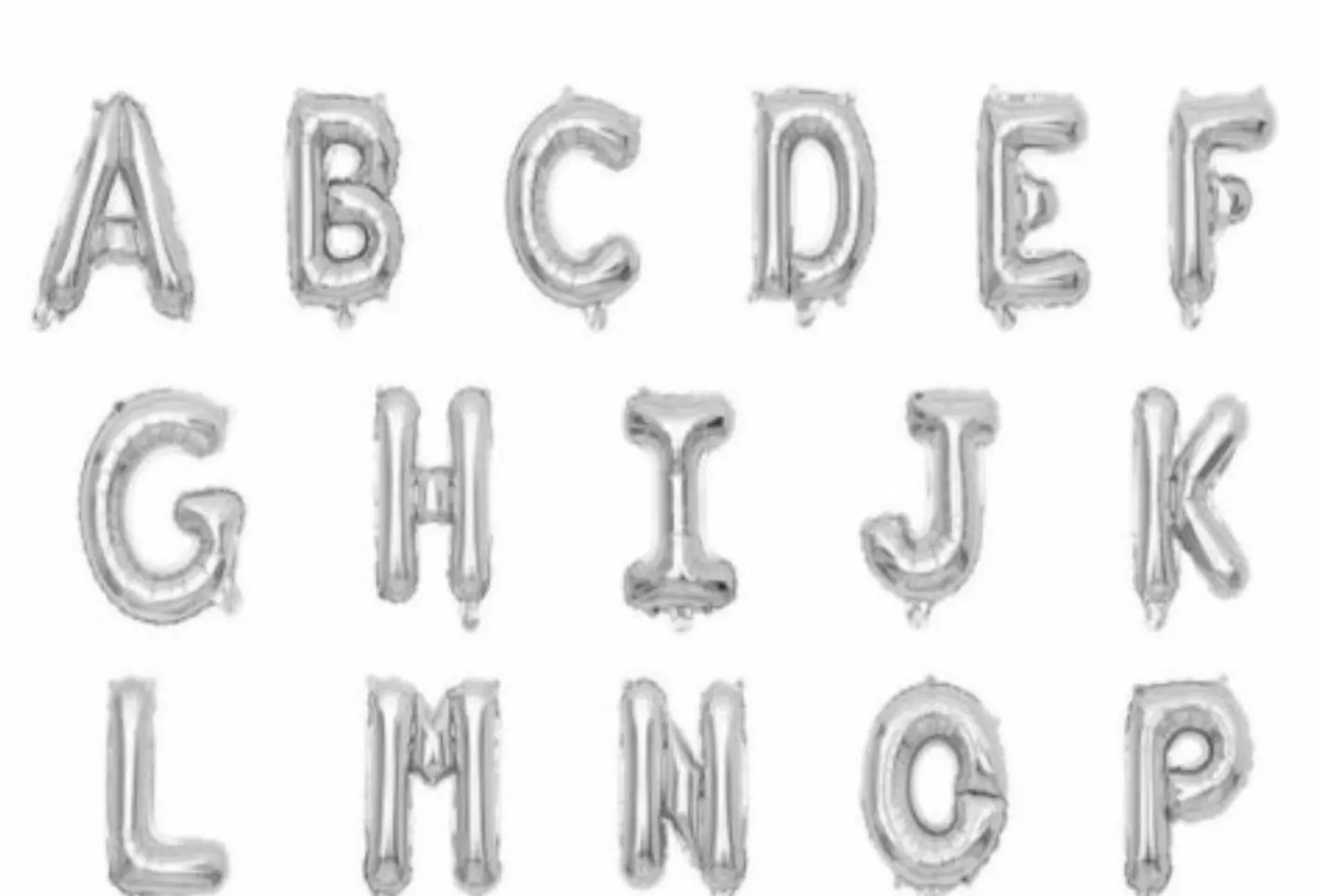 بالون الاحرف