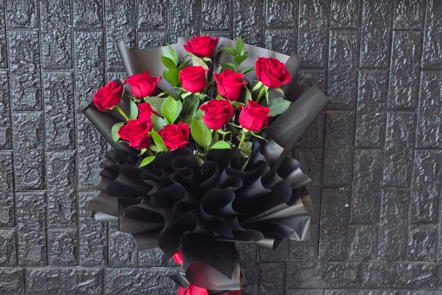 Misa's Red Rose Bouquet