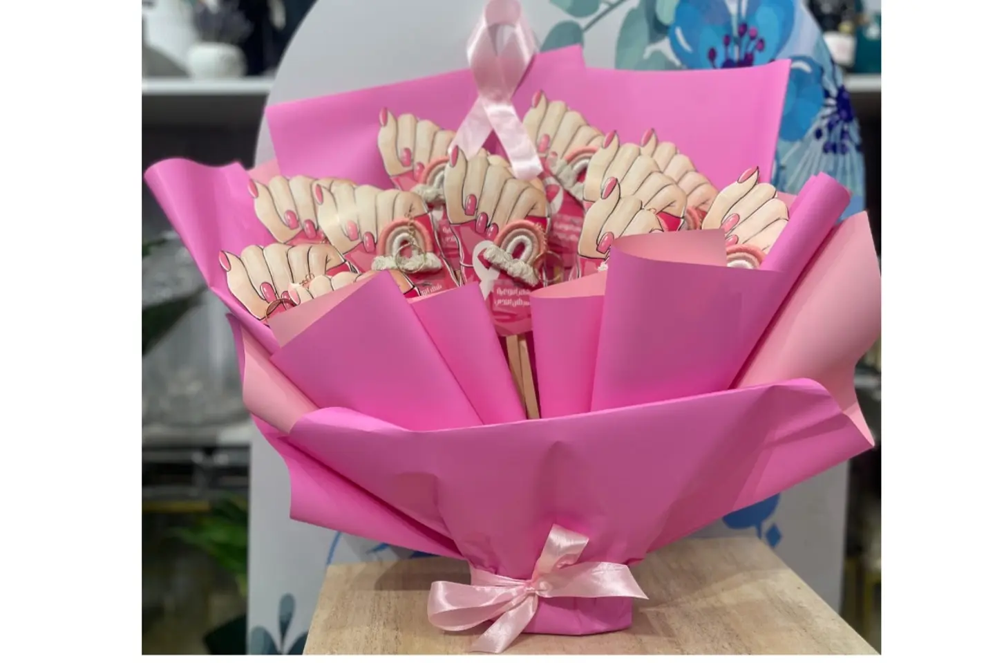 Breast Cancer Awareness Distribution Bouquet 2