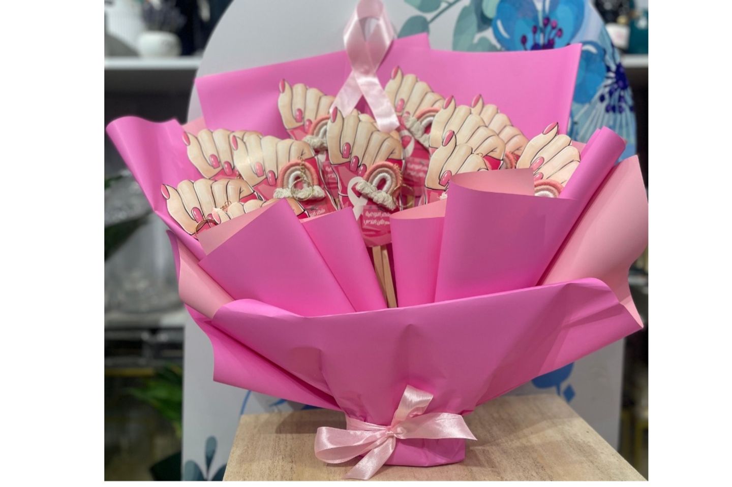 Breast Cancer Awareness Distribution Bouquet 2