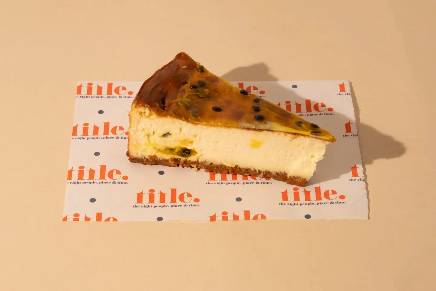 Passion Fruit Cheesecake