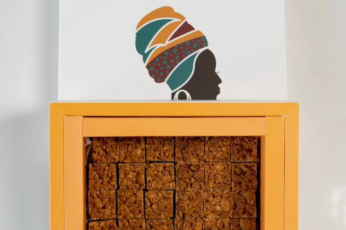 Mini Caramel Brownies Box ( 36 Pcs )