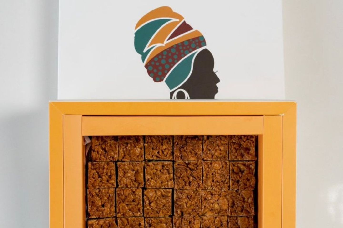 Mini Caramel Brownies Box ( 36 Pcs )
