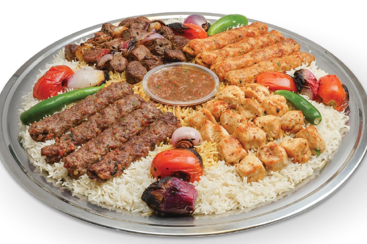 مشويات العائلة مع أرز - مشويات العائلة مع رز