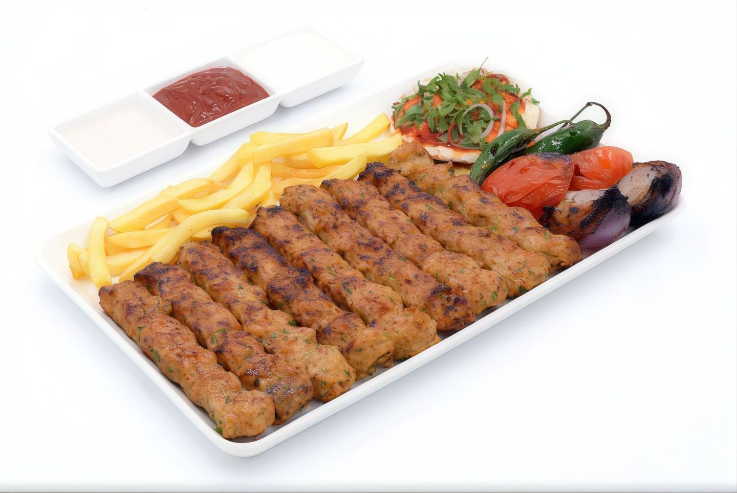 نصف كيلو كباب دجاج