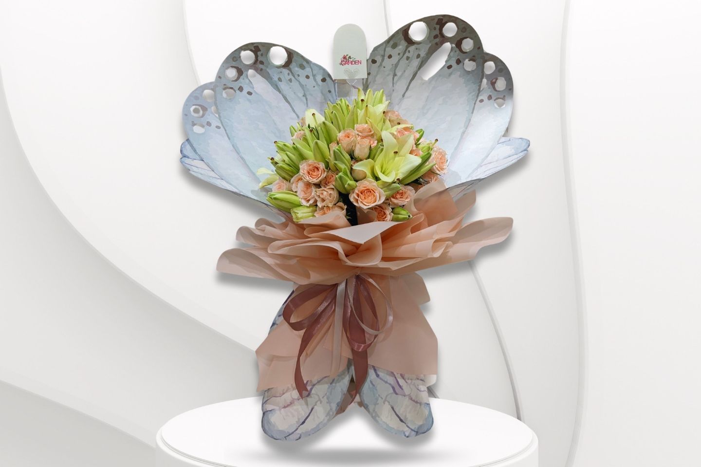 The Butterfly And The Lilium