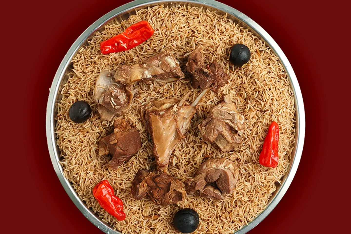 كبسة البر غنم