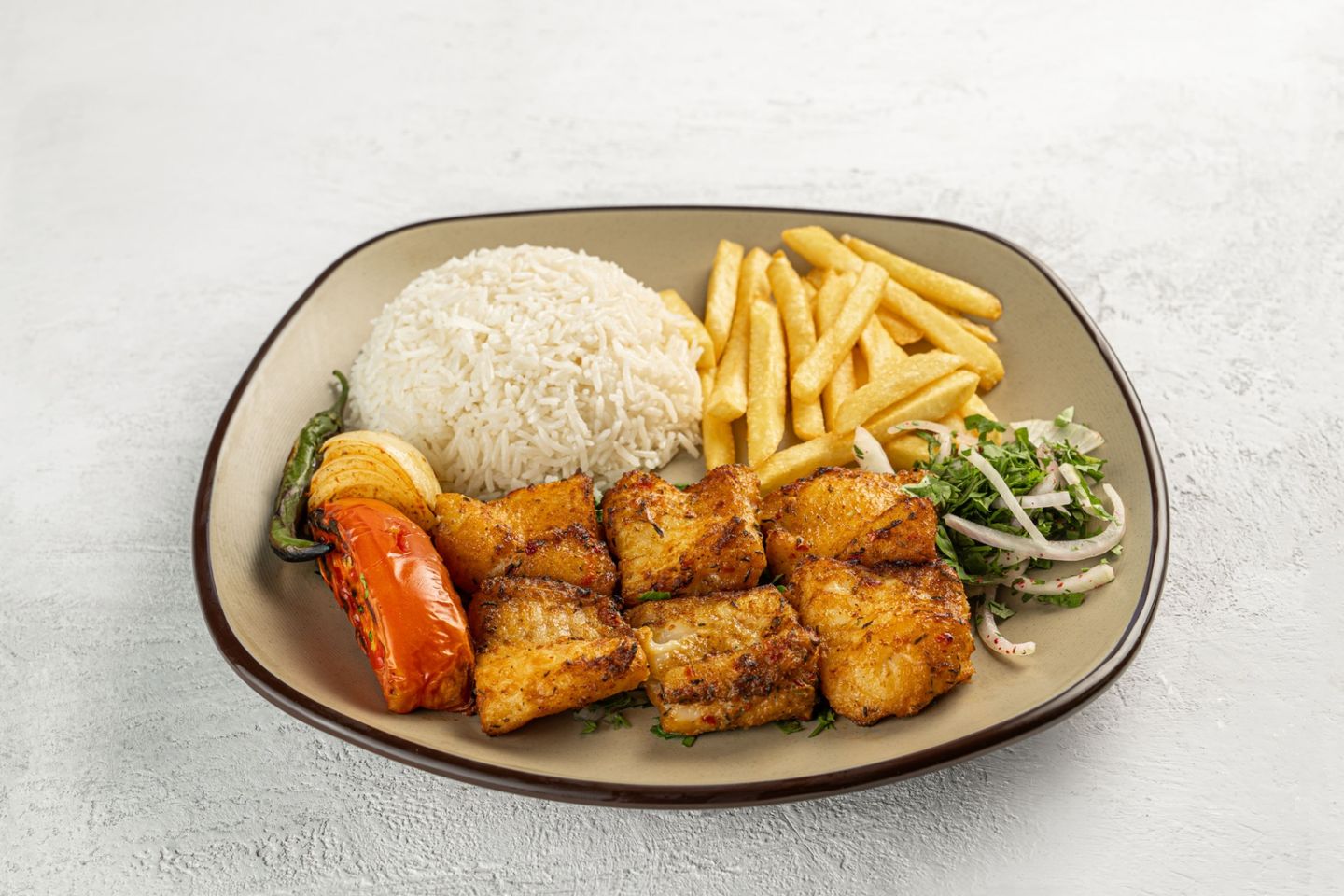 فيليه سمك مشوي