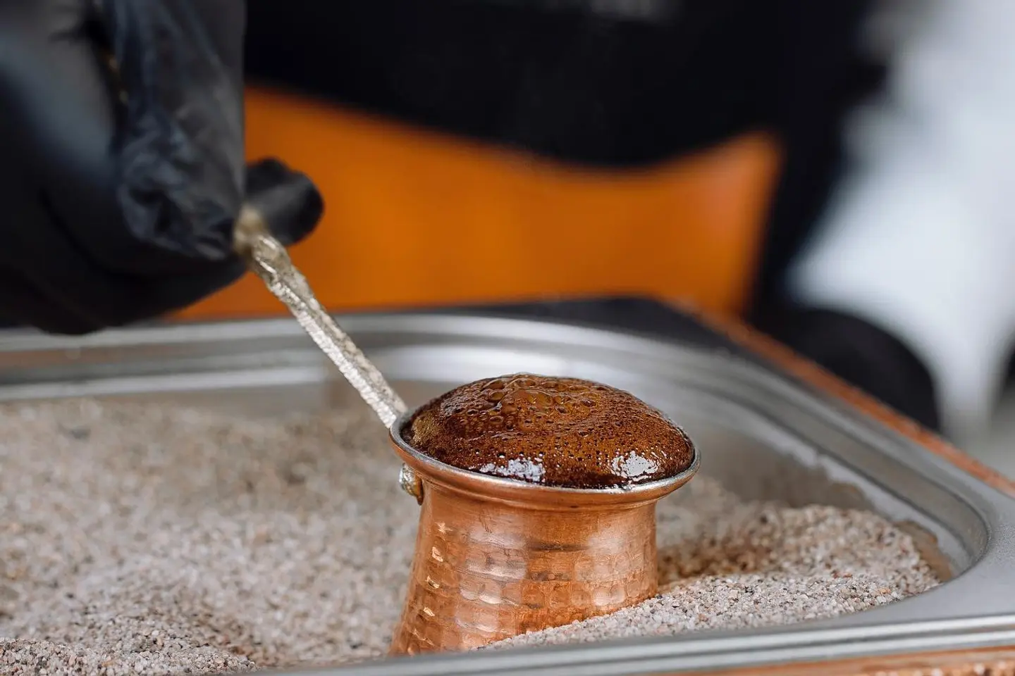 Turkish Coffee With Milk