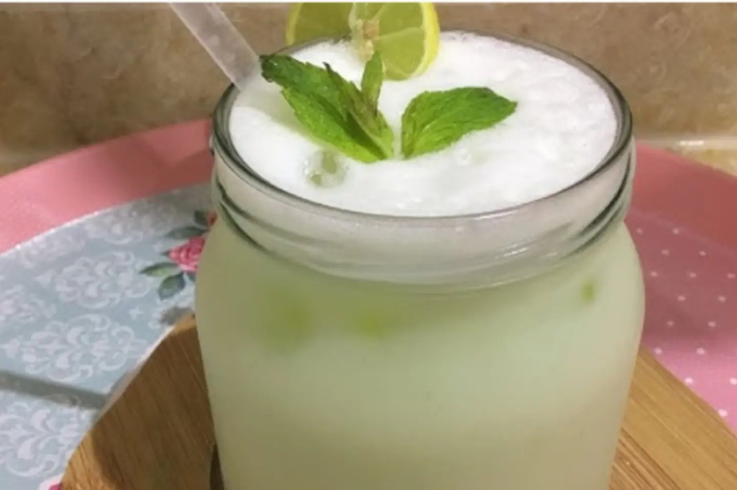 Yogurt With Mint Drink