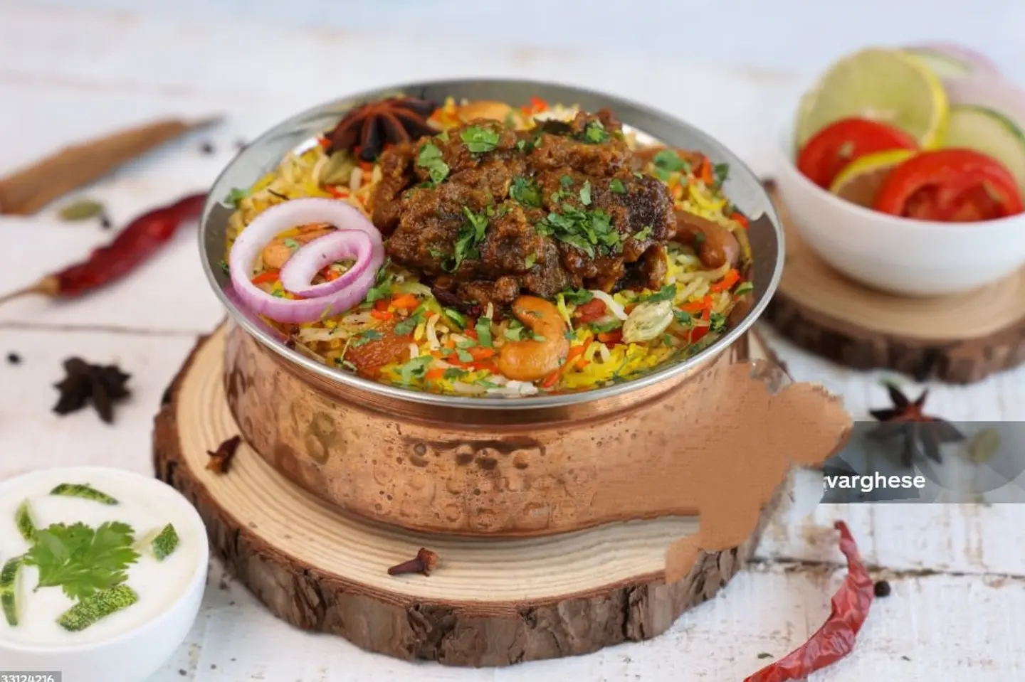 أرز لحم الضأن