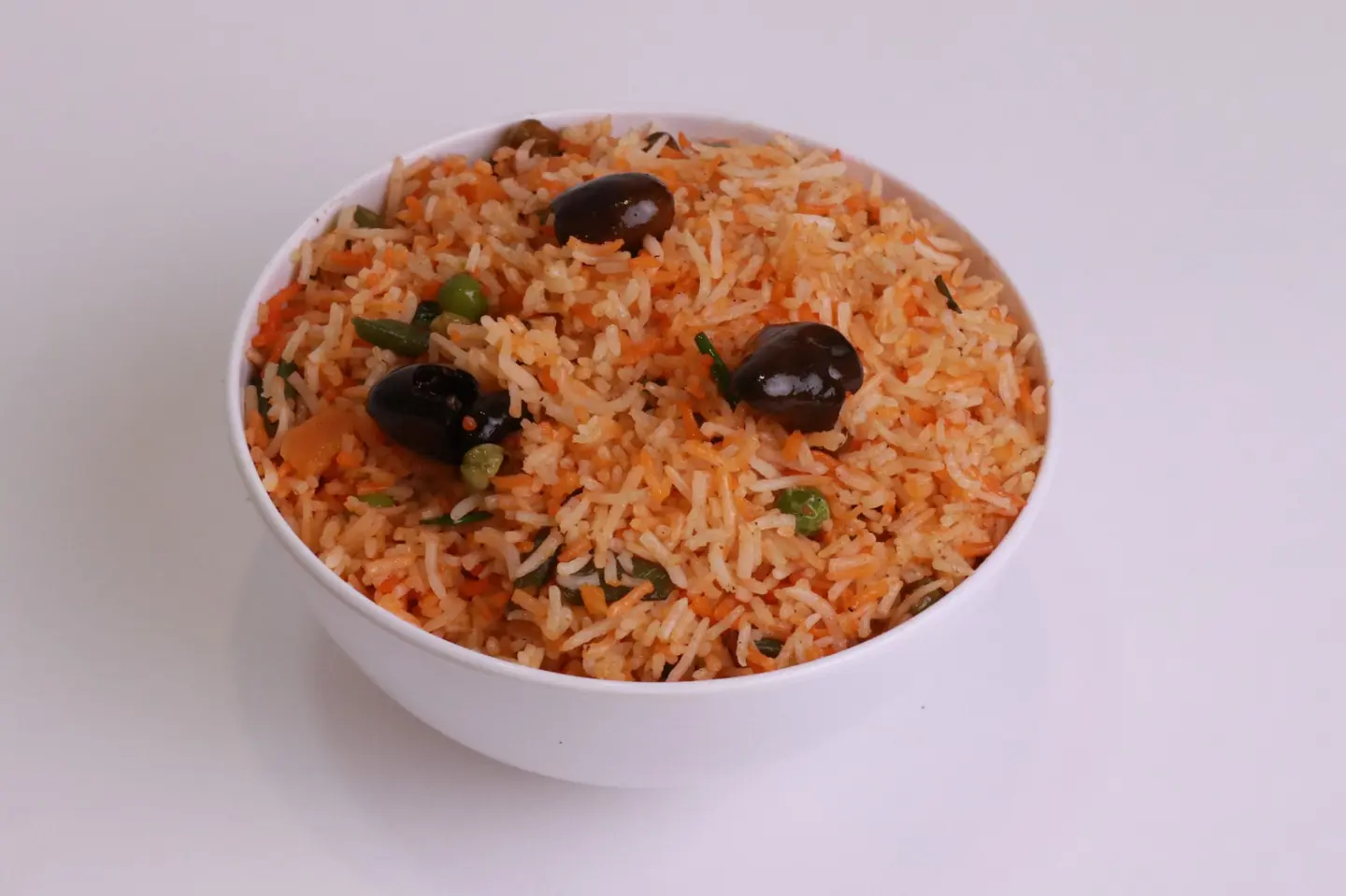 أرز مقلي شيزوان لحم ضأن